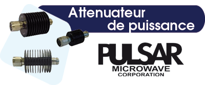 Attenuateur command� en Tension :PULSAR MICROWAVE