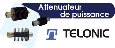 Attenuateur Rotatif par pas simple : TELONIC -> TELONIC
