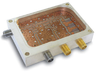 Filtres � substrat suspendu, passe bande, passe bas, passe haut, de r�jection et multiplexeur