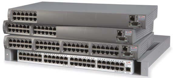 Convertisseur PoE Midpsan IEEE 802.3AF, 6, 12, 24 et 48 ports, NMS : S�rie 6500