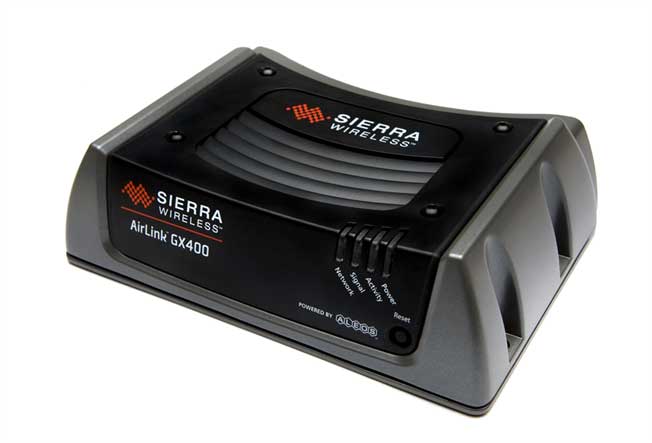 Passerelle intelligente d�di�e aux applications de g�olocalisation : AirLink GX400
