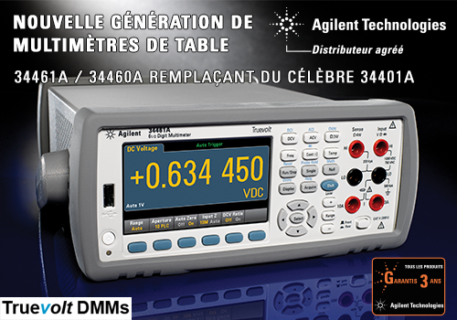 Nouveaux multimètres AGILENT