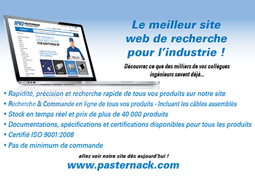 Nouveau site Web Pasternack