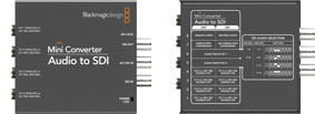 Convertisseur vid�o : Mini Converter Audio vers SDI -> BLACKMAGIC DESIGN