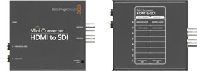 Convertisseur vid�o : Mini Converter HDMI vers SDI -> BLACKMAGIC DESIGN