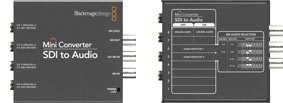Convertisseur vid�o : Mini Converter SDI vers Audio -> BLACKMAGIC DESIGN