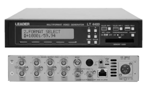 LT4400 G�n�rateur de mire  : HD-SDI, SD-SDI, PAL et NTSC -> LEADER