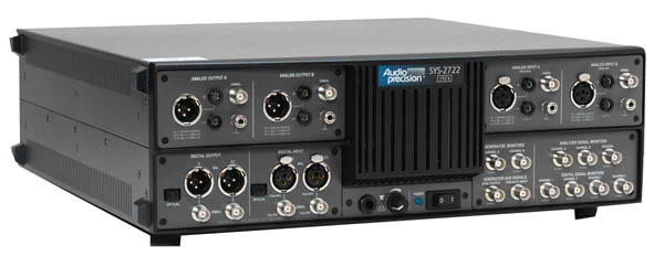 Analyseur audio 2 canaux analogique et num�rique pour laboratoire : SYS 2700