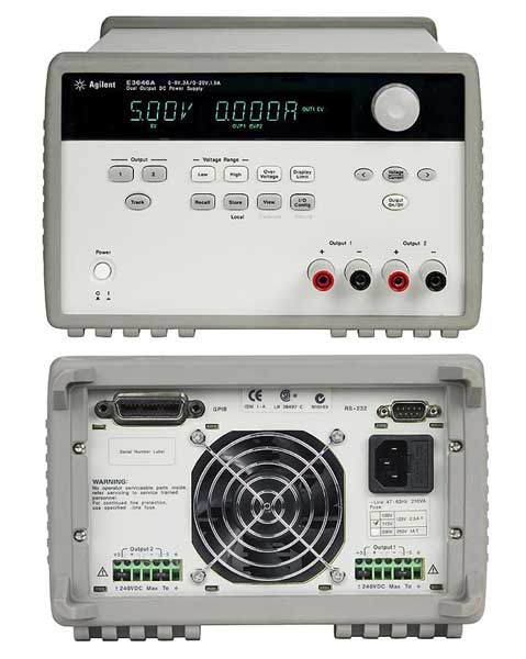 Alimentation 100W GPIB/RS 232 : E3648A