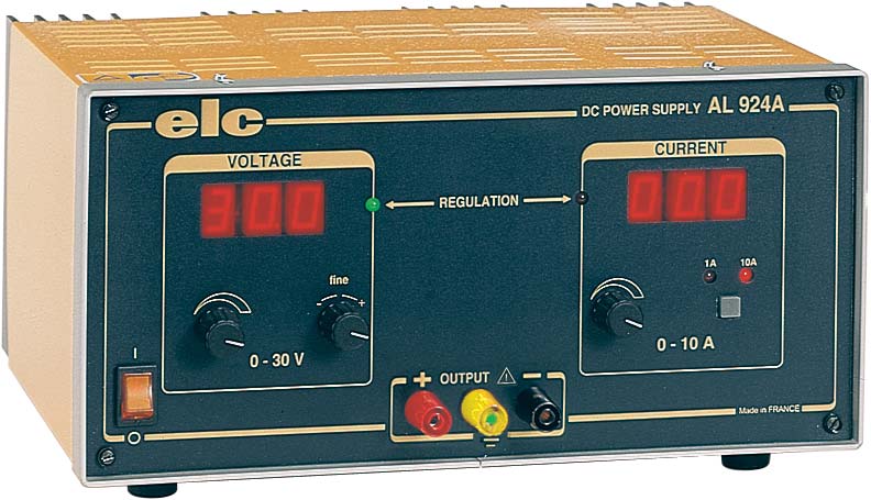 Alimentation r�glable 0 � 30V 0 � 10A : AL924A -> ELC