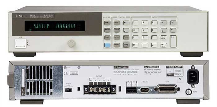 Alimentation DC de 80W � 100W GPIB, simple sortie : S�rie 6630B -> AGILENT TEST et MESURE