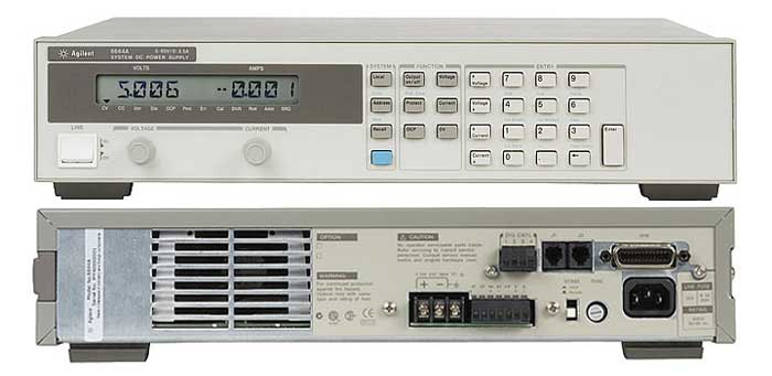 Alimentation DC de 160W � 210W GPIB, simple sortie : S�rie 6640A -> AGILENT TEST et MESURE