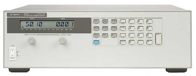 Alimentation DC de 360W � 540W GPIB, simple sortie : S�rie 6650A