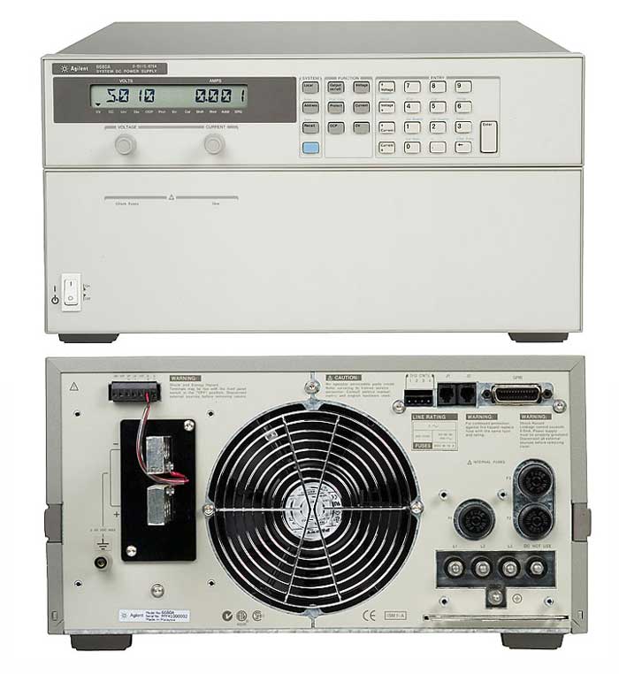 Alimentation DC de 3300W � 5120W GPIB, simple sortie : S�rie 6680A