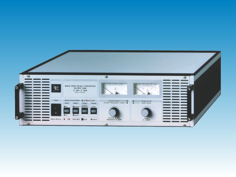 Charge �lectronique avec r�injection sur le r�seau - 2000 W : EA-BFC 2000