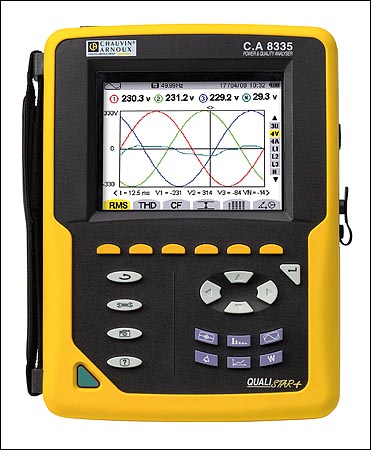 Enregistreur et analyseur de puissance et d'�nergie : C.A 8335 QUALISTAR PLUS -> CHAUVIN ARNOUX