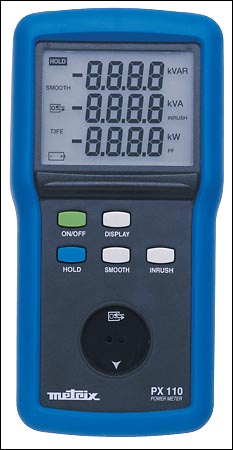 PX110 : Wattm�tre monophas� -> METRIX