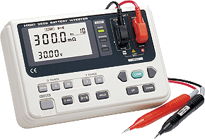 Testeur de batterie : 3555 / R�solution : 100�Ohms -> HIOKI