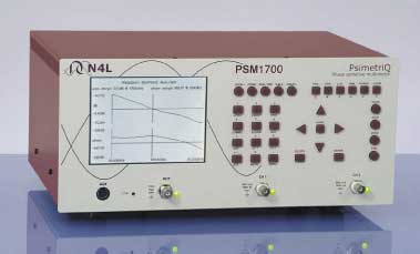 PSM1700 PsimetriQ : Analyseur de r�ponse en fr�quence 10�Hz - 1MHz -> Newtons 4th Ltd