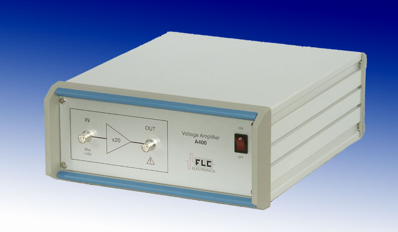 Amplificateur de tension, 1 voie, 20x, �200V 150mA : A400