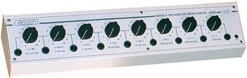 Bo�te � d�cades de r�sistances 0.1 Ohm : DR08 -> ELC