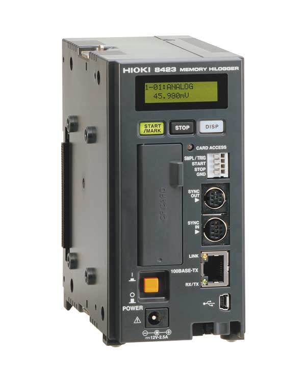 8423 : Enregistreur rapide modulable jusqu�� 600 voies