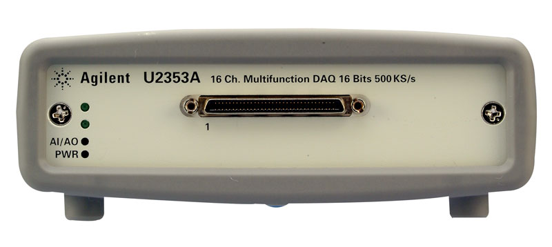 Centrale acquisition USB entr�es 16 simples / 8 diff. Analog. : U2353A