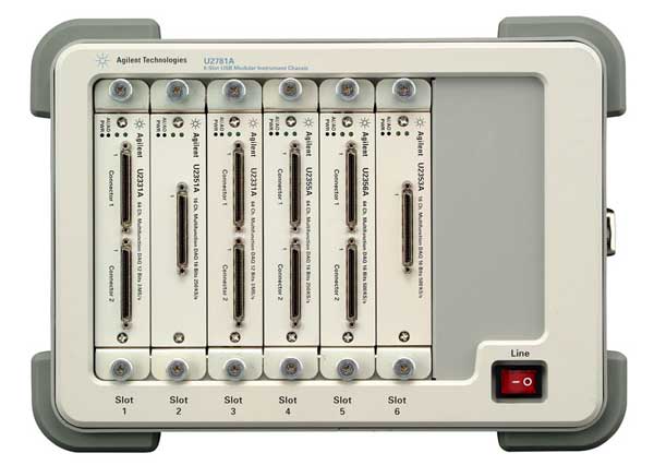Ch�ssis pour instruments modulaires USB Agilent : U2781A