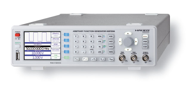 G�n�rateur de fonctions arbitraire 25/50MHz : HMF2525/HMF2550
