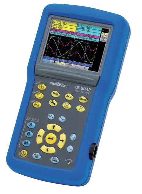 Oscilloscope portable 2 voies - 020MHz : OX5022 -> METRIX