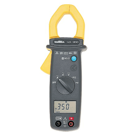Pince multim�tre 4000pts AC/DC 26mm : MX350 -> METRIX