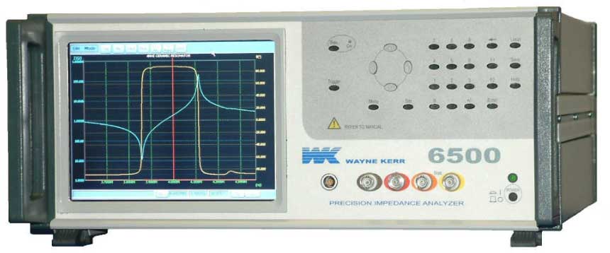 Analyseur d'imp�dance 20 Hz - 120 MHz : S�rie 6500B