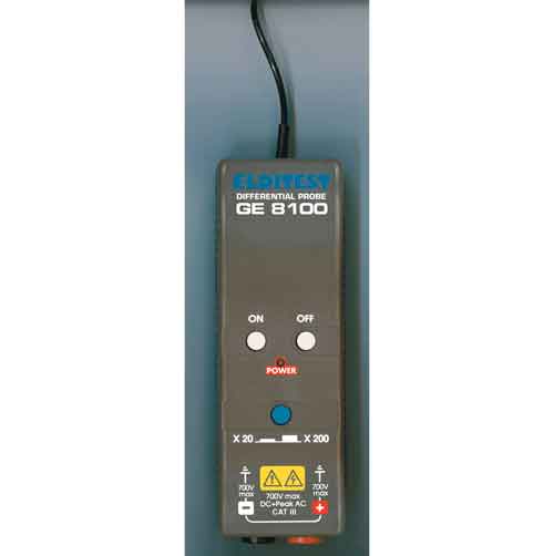 GE 8100 : Tension differentielle 700V, DC-30MHz