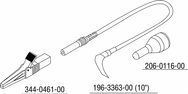 P 6015A : Tension 40kV, DC-75 MHz