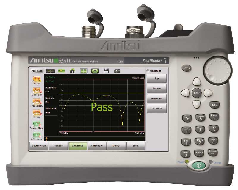 Analyseur de c�ble et d'antenne �conomique de 2 MHz � 4 GHz : Site Master S331L -> ANRITSU