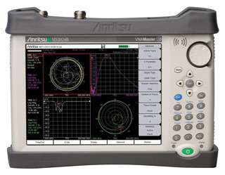 Analyseur de r�seau vectoriel portable de 500kHz � 4GHz : VNA Master MS2024B -> ANRITSU
