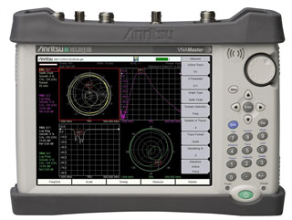 Analyseur de r�seau vectoriel portable de 500kHz � 6GHz + analyseur de spectre : VNA Master MS2035B -> ANRITSU
