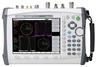 Analyseur de r�seau vectoriel portable de 5kHz � 20GHz + analyseur de spectre : VNA Master MS2038C -> ANRITSU