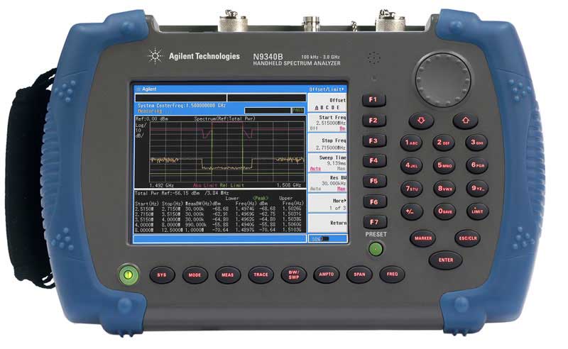 Analyseur de spectre RF de 100 kHz � 3 GHz : N9340B -> AGILENT TEST et MESURE