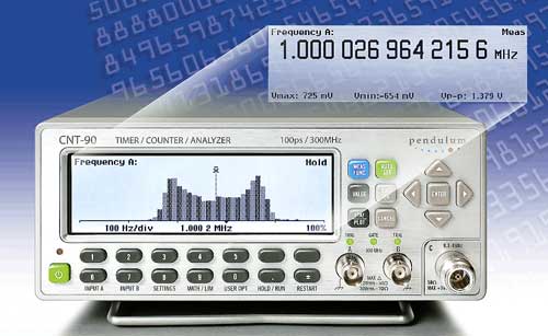 CNT90 : Compteur - fr�quencem�tre : 300 MHz / 3 GHz / 8 GHz / 14 GHz / 20 GHz -> PENDULUM