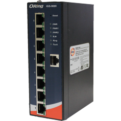 Switch 8 ports Gigabit sur RAIL-DIN : IGS-9080