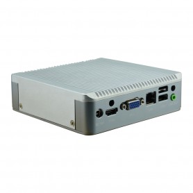 Fanless PC Palm dual LAN Box : DBYT-30