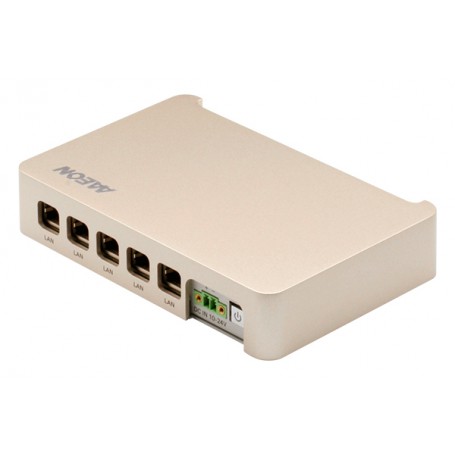 Fanless Embedded Box PC with NVIDIA Jetson Nano, 5 GbE LAN Ports : BOXER-8220AI