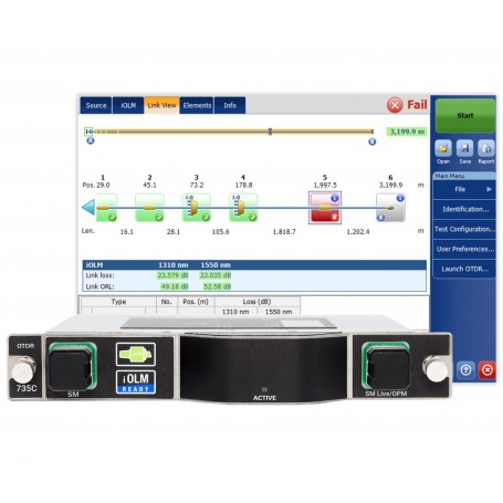 Module OTDR metro/PON FTTx/MDU : FTBx-735C