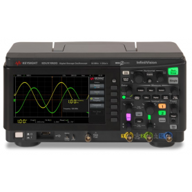 Oscilloscope Numérique 50 MHz - 2 voies avec générateur de forme d'onde : EDUX1052G