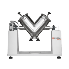 Mélangeur en « V » industriel : ATENEA FTMV-16 / 25 / 75 / 250 / 500