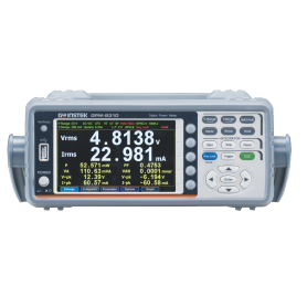 Wattmètre numérique monophasé programmable 600 V : GPM-8310