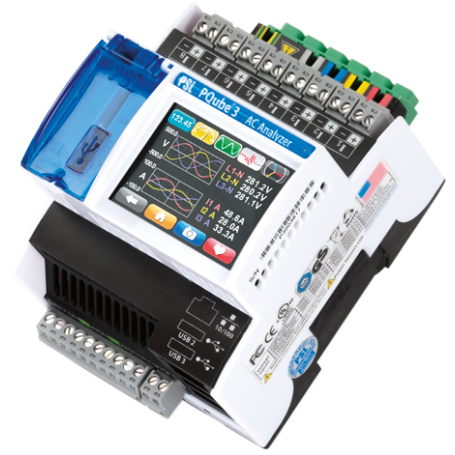 Analyseur de puissance dédié aux réseaux électriques : PQUBE 3