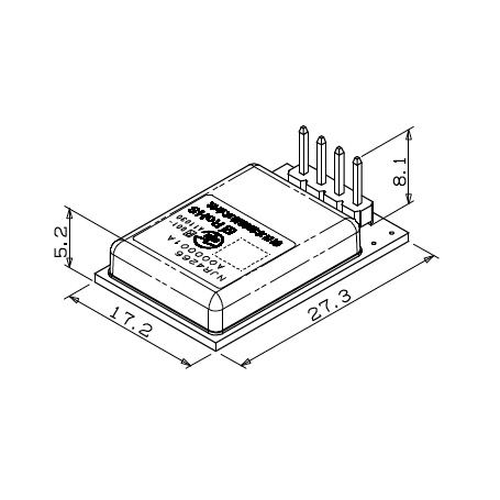 Module de capteur Doppler en bande K : Série NJR4266