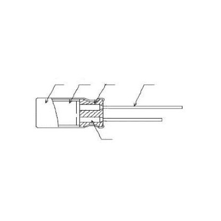 Condensateurs électrolytiques solides en aluminium : Série AREP